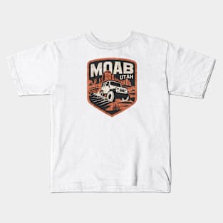 Moab Utah Adventure Kids T-Shirt